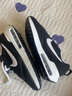 耐克（NIKE）官方AIR MAX DAWN男子運動(dòng)鞋秋季復古老爹鞋氣墊鞋DJ3624 001黑/白/金屬銀/荷蘭橙 42.5 曬單實(shí)拍圖