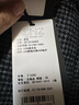 EMZ鄂爾多斯【純羊毛】秋冬男士高級經(jīng)典千鳥格短款寬松毛呢夾克外套 藏青 XL 180/100A 曬單實拍圖