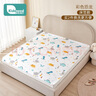 柯斯德尼（kidsneed）嬰兒隔尿墊可水洗隔尿床單新生兒童寶寶幼兒隔尿墊老年成人姨媽墊 床笠-純棉（彩色恐龍） 1.8米x2米 曬單實(shí)拍圖