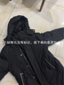 皮爾卡丹（pierre cardin）2025年新款情侶羽絨服女過(guò)膝超長(cháng)款男羽絨加厚大碼中長(cháng)外套 商超同款 黑色-男款 4XL 建議180-200斤 高品質(zhì) 曬單實(shí)拍圖