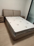 御巢盛2025新款床雙人床大象耳朵真皮床現代簡(jiǎn)約主臥高端大氣皮藝軟包床 [7cm鋼木骨架+輕奢納帕皮 1500mm2000mm 支架結構 曬單實(shí)拍圖