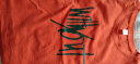 红粉宣言夏季新款高含棉宽松短袖t恤女上衣体恤衫 砖红 M(110-125斤) 实拍图