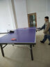 凯捷质造 （KAIJIE）乒乓球桌标准室内家用可折叠移动式专业比赛乒乓球台 专业款KJ018R无轮 实拍图
