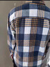 JEEP SPIRIT青少年磨毛加厚保暖格子襯衫男工裝長(cháng)袖潮流寬松學(xué)生襯衣休閑外套 CS84藍格 2XL 【135-150斤】 曬單實(shí)拍圖