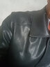 恒源祥中老年皮衣男外套加絨加厚爸爸裝冬季大碼寬松中長(cháng)款PU中老年男裝 黑色 4XL 195/108A 160-180斤 曬單實(shí)拍圖