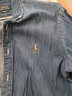 Polo Ralph Lauren 拉夫勞倫 男裝 經(jīng)典版型牛仔布襯衫RL13831 410-海軍藍 M (偏大) 曬單實拍圖