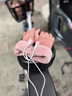 凌云鶴加熱手套發(fā)熱電加熱充電電熱手套男女辦公室可清洗USB暖手寶冬季 粉色可調溫加熱手套無(wú)電池 【三檔調溫，操作簡(jiǎn)單】 曬單實(shí)拍圖