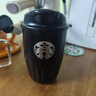 星巴克（Starbucks）保溫杯女士便攜咖啡杯生日禮物316不銹鋼杯子限量版2025圣誕節 410ml黑金女神保溫杯 曬單實(shí)拍圖