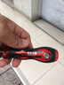 鋼拓兩用螺絲刀套裝多功能十字一字異形雙頭梅花起子組合伸縮改錐改刀 螺絲刀：6*150（帶加力孔） 曬單實(shí)拍圖