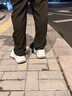 回力運(yùn)動(dòng)鞋男鞋2025春秋休閑百搭漸變潮鞋軟底減震彈力氣墊跑步籃球鞋 白胡蘭 43 曬單實(shí)拍圖