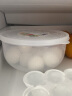 家の物语冰箱收纳盒日本进口保鲜盒食品级密封水果盒冷冻饺子厨房收纳神器 实惠多规格（日本制） 5件套 实拍图