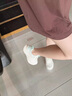 安踏（ANTA）女鞋運動(dòng)鞋子女春秋新款漫步跑步鞋防滑耐磨休閑鞋輕質(zhì)回彈旅游鞋 象牙白/泡沫綠 【漫步1】 37.5 曬單實(shí)拍圖