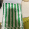 青柚竹纖維不易沾油洗碗布不易掉毛洗碗巾廚房麻布加厚清潔擦桌抹布 QY-064綠條18×23cm【五條裝】 曬單實(shí)拍圖