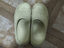 維動(dòng)（VEIDOORN）凌波系列運動(dòng)拖鞋室內外超軟厚底EVA戶(hù)外沙灘涼拖男款 豆豆綠 休閑百搭 44-45 曬單實(shí)拍圖