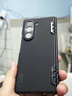 NillkiN三星zfold6手機殼 Galaxy Z Fold6磨砂防滑全包防摔磁吸保護套可拆筆套輕薄硬殼軟邊簡(jiǎn)約保護殼 磨砂Fold【普通款】黑色 曬單實(shí)拍圖