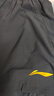 李寧（LI-NING）乒乓球服羽毛球服短褲男女款速干透氣球衣訓(xùn)練運(yùn)動服 黑色 XL  曬單實拍圖