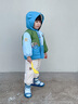 幼歌（YOUGE）嬰幼兒2024冬季新款耳朵連帽卡通棉服厚實(shí)保暖兒童外套 藍(lán)色耳朵 90 cm 曬單實(shí)拍圖