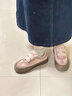 瑜品佳魔術(shù)貼厚底板鞋女學(xué)生百搭設計感女士休閑鞋通勤簡(jiǎn)約時(shí)尚舒適女鞋 魔術(shù)貼厚底板鞋【粉紅色】 37 曬單實(shí)拍圖