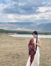 CHANEELR & KARITH民族風(fēng)草原外搭披肩川西旅行穿搭旅游斗篷生日小眾禮物送女友老婆 七彩色 曬單實拍圖