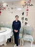 鹿儷秀中年媽媽秋裝運動服套裝2025新款中老年人女春秋款外套休閑三件套 寶藍【高品質(zhì)運動服】 2XL 【建議117-129斤】 曬單實拍圖