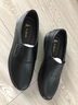澳洲名袋鼠AUSFAMDS品牌皮鞋男2025新款高檔真皮爸爸鞋頭層牛皮軟底英倫商務(wù)休閑鞋 黑色 40 曬單實拍圖