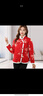 權(quán)凡民族風(fēng)棉服女中長款加絨加厚外套冬裝新款網(wǎng)紅東北大花復(fù)古盤扣風(fēng) 紅色（印花小襖） 3XL 110-130 曬單實拍圖