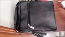 麥克袋鼠生日禮物送男友背包男包新款牛皮紋單肩包男士爸爸商務(wù)休閑斜挎包 HA-093黑色 曬單實(shí)拍圖