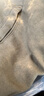 JEEP SPIRIT羊羔絨外套男短款寬松保暖連帽工裝棉服休閑冬季加絨加厚棉衣 卡其色 XL 155斤左右 曬單實拍圖