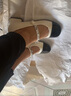 CHARLES&KEITH優(yōu)雅拼色粗跟瑪麗珍鞋子女鞋生日禮物女CK1-60580265 White白色 37 曬單實拍圖