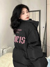 AEMAPE情侶棉服外套男2025年冬季潮牌新款小眾寬松白色棉襖一男一女Ins 男黑+女米白[220#重磅棉服] 男XL+女L 曬單實拍圖