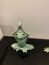 宇軒 創(chuàng  )意茶寵青蛙瑜伽禪意青蛙擺件陶瓷工藝家居簡(jiǎn)約動(dòng)物壁柜裝 青蛙瑜伽靜思青色 曬單實(shí)拍圖