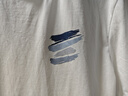 名創(chuàng)優(yōu)品（MINISO）冰絲T恤男夏季男生運(yùn)動(dòng)休閑寬松短袖2025新款涼感透氣速干衣服男t 白色(清新雅藍(lán)胸標(biāo)) XL 180(不起球不掉色) 曬單實(shí)拍圖