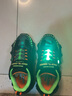 Skechers斯凱奇男童鞋閃燈鞋小怪獸系列秋季卡通潮款兒童運動(dòng)鞋400112L 綠電龍 28.5 曬單實(shí)拍圖