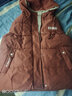 皮爾卡丹（pierre cardin）棉馬甲女短款秋冬韓版修身連帽百搭棉背心坎肩外穿馬夾外套加 棗紅 XL115-130斤 曬單實(shí)拍圖