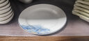 瑞玖4個(gè)裝家用骨瓷平盤6英寸輕奢吐骨碟甜品盤碟金邊涼菜小碟子創(chuàng)意盤 10個(gè)裝-藍(lán)顏知己6英寸骨瓷平盤 曬單實(shí)拍圖