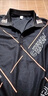 NASALIKE冰絲短袖t恤男士夏季新款高端翻領(lǐng)polo領(lǐng)體恤夏裝帶領(lǐng)休閑上衣服 Y105-黑色 3XL 曬單實(shí)拍圖
