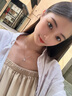 法蔻（farcoko）楓葉傳情項鏈女新款高級感輕奢配飾送人七夕情人節(jié)生日禮物送女友 楓葉項鏈*白金色【精美禮盒】 曬單實拍圖