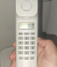 中诺（CHINO-E）A061小挂机/面包机/小分机/电梯壁挂电话机免电池桌面挂壁两用酒店宾馆客房有线电话HA6238 W018升级版白色双屏显示（铃声大小调节） 实拍图
