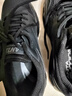 安踏男鞋運動(dòng)鞋男秋冬季新款軟底保暖皮面防潑水跑步鞋男士休閑鞋子男 【皮網(wǎng)結合小黑跑鞋】-黑色 40 （男7碼） 曬單實(shí)拍圖
