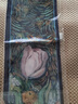 PEAVEY雙層窄細(xì)100桑蠶絲油畫(huà)發(fā)帶絲巾小長(zhǎng)條女真絲圍巾綁包包飄帶 主圖色 曬單實(shí)拍圖