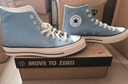 匡威（Converse）  Chuck 70 男女情侶復古高幫休閑鞋藍色 A04584C 37 曬單實(shí)拍圖