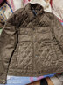 BONI/堡尼商務(wù)男裝棉衣男秋冬翻領(lǐng)休閑保暖棉服外套簡(jiǎn)約百搭咖色棉襖上衣IM732012B 深咖 165 曬單實(shí)拍圖
