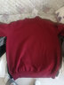 NY-RCE毛衣女韓版女裝秋冬新款長(cháng)袖針織打底衫半高領(lǐng)套頭寬松厚款 酒紅色 厚款 XL 曬單實(shí)拍圖