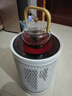 皓彩（haoluck）石墨烯取暖器家用電暖氣電暖爐客廳取暖神器全屋升溫烤火爐遠(yuǎn)紅外線大面積浴室麻將桌下電火桶 白色語音控制2024改款 五面取暖器 曬單實拍圖