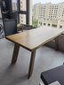 奧斯彩登（OSTRADAN）全實(shí)木茶桌椅組合一整套簡(jiǎn)約現代大板茶臺客廳家用陽(yáng)臺泡茶桌茶臺 單桌160*70*75厚4.5cm（自然邊） 曬單實(shí)拍圖