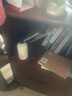 NITORI宜得利家居 家具 實(shí)木落地書架書柜置物架書桌一體式貝塔 中棕色 100*40*98cm 曬單實(shí)拍圖
