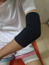 RINDU兒童專(zhuān)用運動(dòng)護膝護肘護腕籃球足球專(zhuān)業(yè)膝蓋護具防摔六件全套裝備 黑色【護膝+護肘+護腕】六件套 S碼【2-5歲 體重20-50斤】 曬單實(shí)拍圖