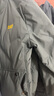卡特（Cutler Nutrition）冬季工裝羽絨服白鴨絨夾克戶外TNF CAT卡特保暖加厚立領(lǐng)外套 霧霾藍(lán) 4XL170-190斤 曬單實(shí)拍圖