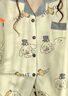 貓人（MiiOW）加大加肥300斤月子服夏季薄款孕婦產(chǎn)后睡衣女哺乳衣春秋寬松套裝 23036MY6玉桂 家居服套裝 3XL 建議200-250斤 曬單實(shí)拍圖