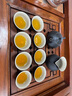 陸寶書香博古旋轉(zhuǎn)茶禮 一壺一海四杯帶茶盤 功夫茶具套裝家用商務(wù)送禮 茶組【6茶杯1壺1?！坎缓璞P 書香博古【禪風(fēng)黑】 曬單實(shí)拍圖